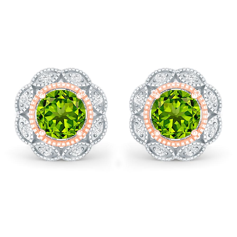 White Gold - Peridot