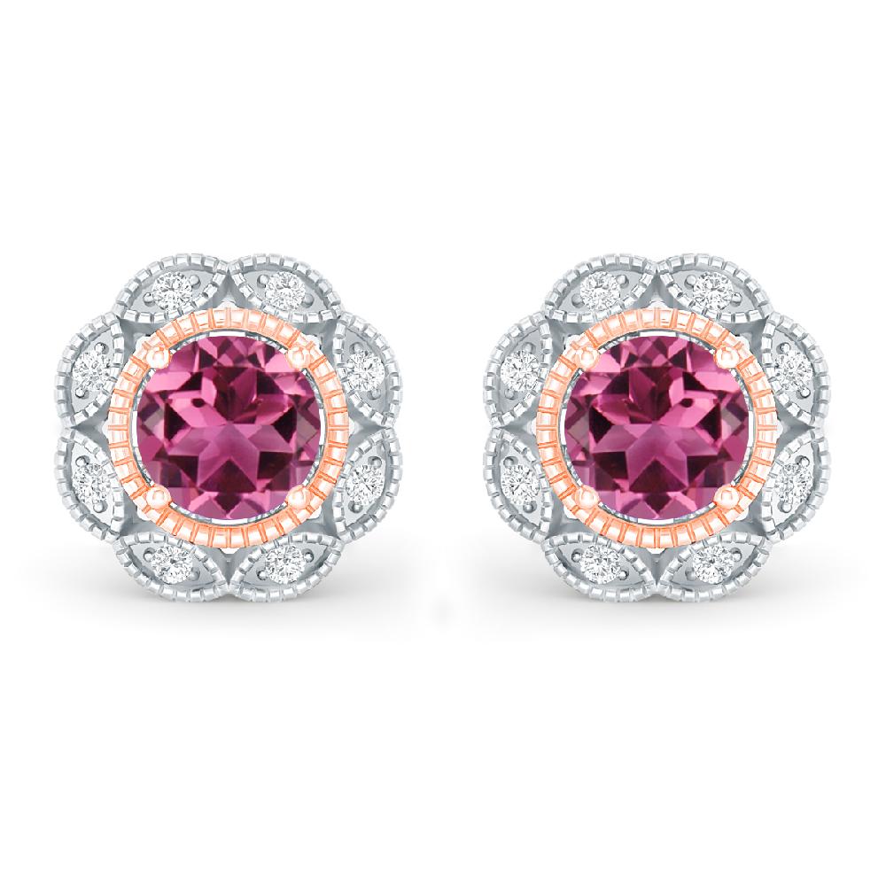 White Gold - Pink Tourmaline