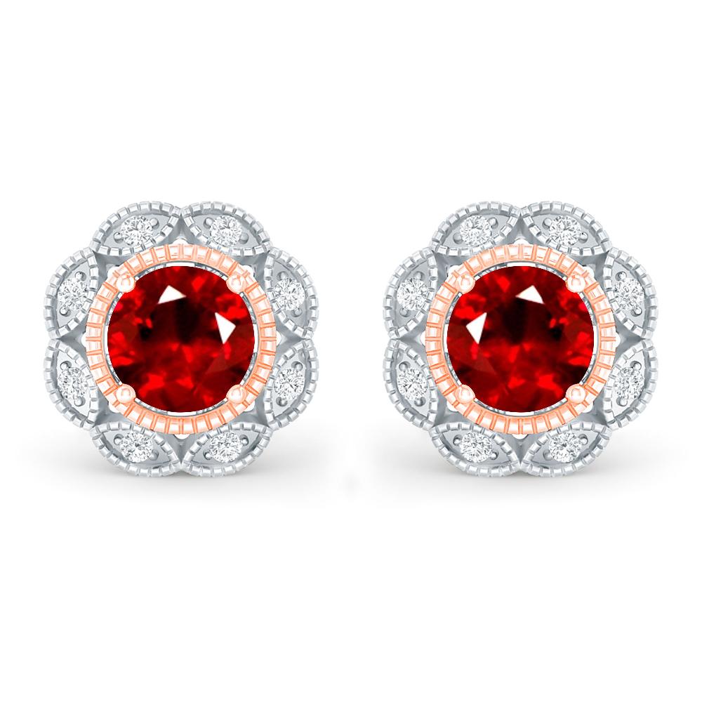 White Gold - Ruby