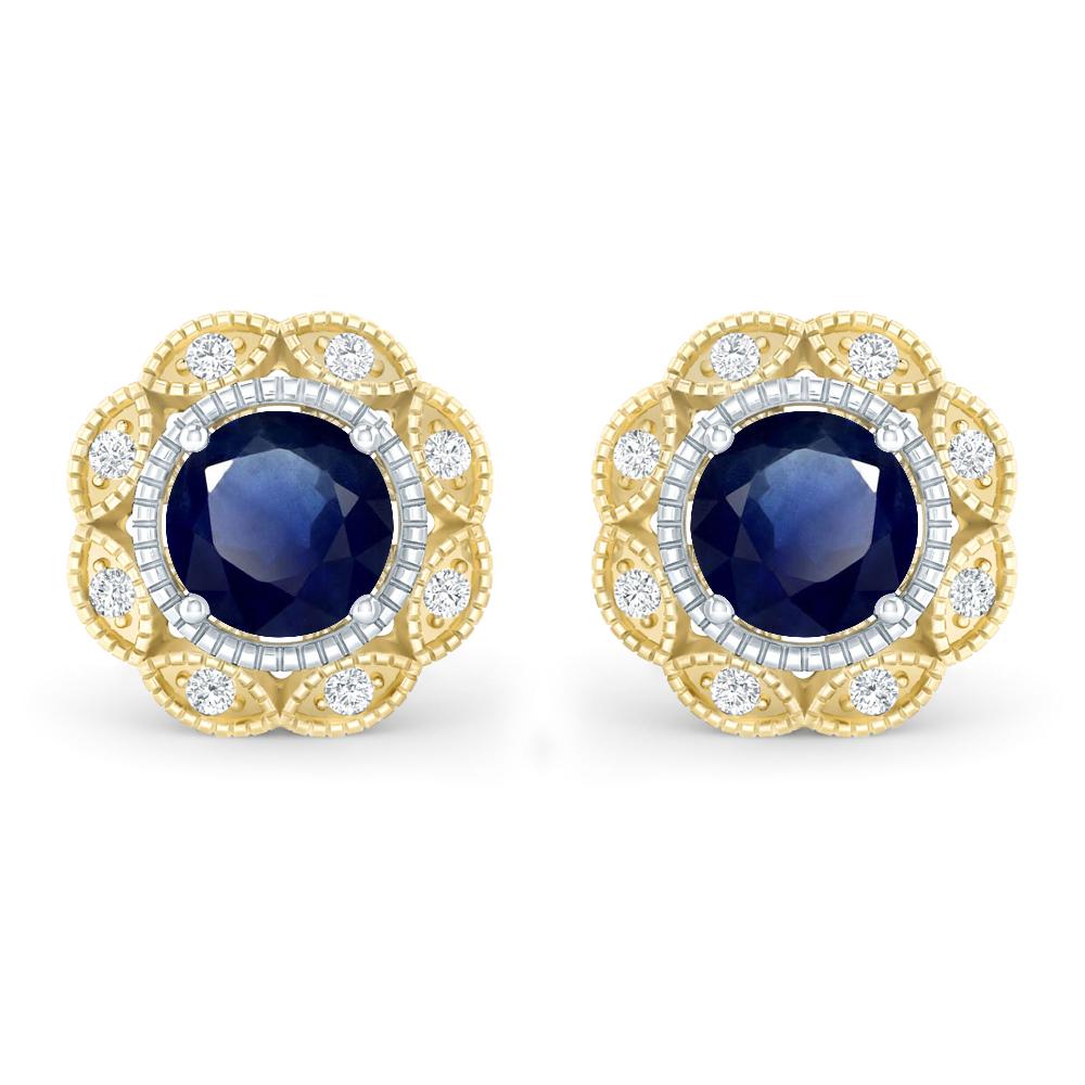 Yellow Gold - Sapphire