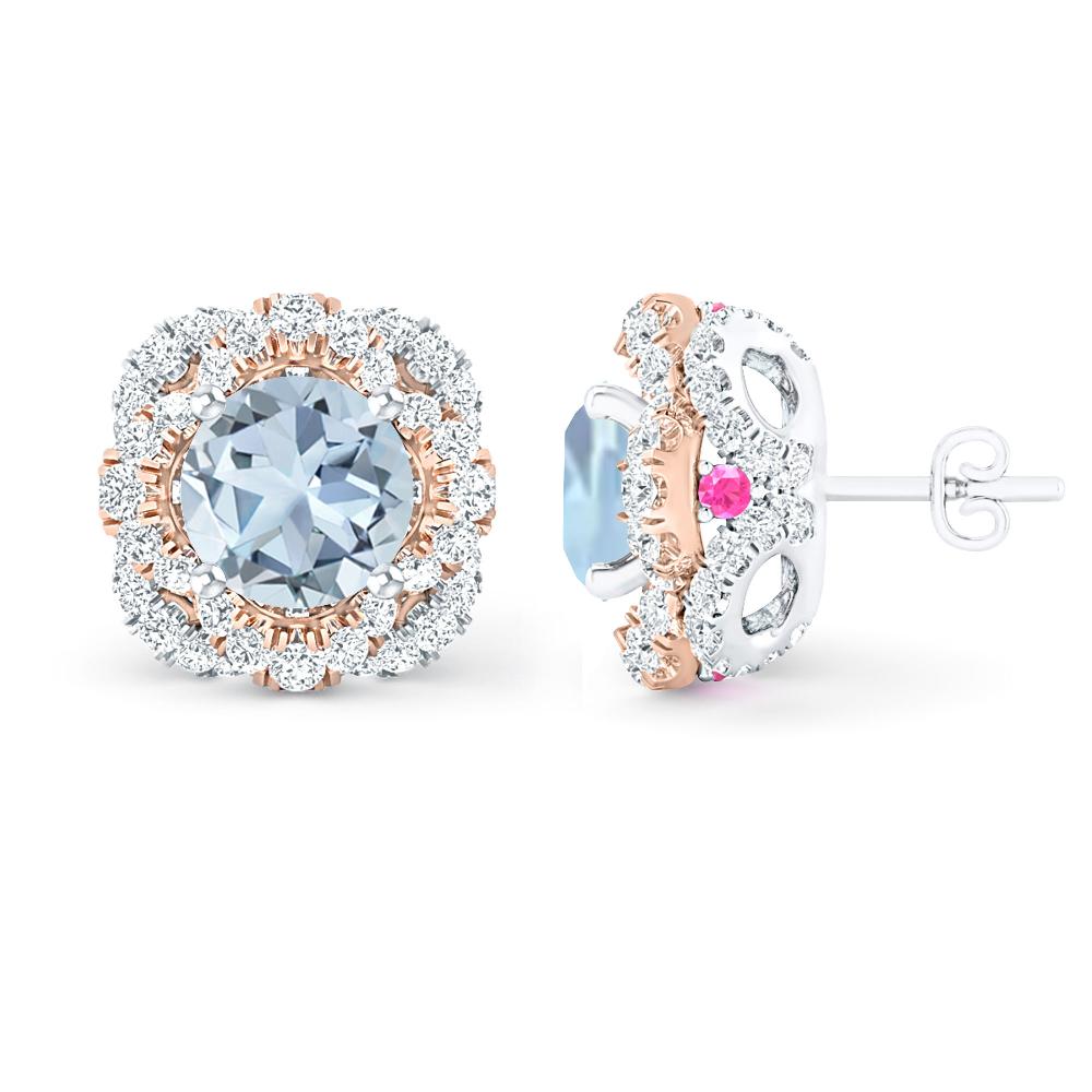 White Gold - Aquamarine