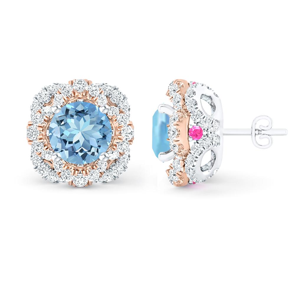 White Gold - Aquamarine