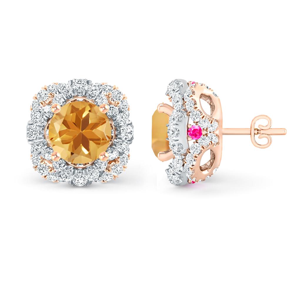 Rose Gold - Citrine