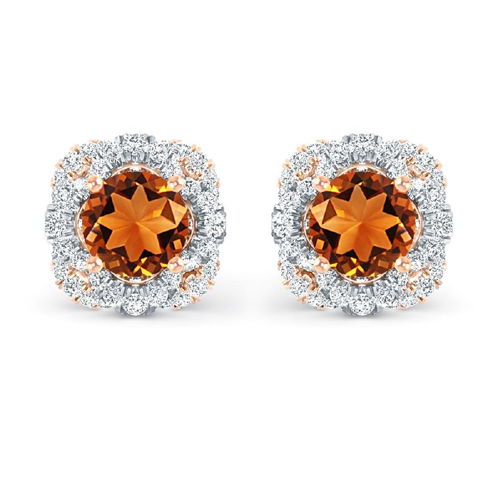 Rose Gold - Citrine