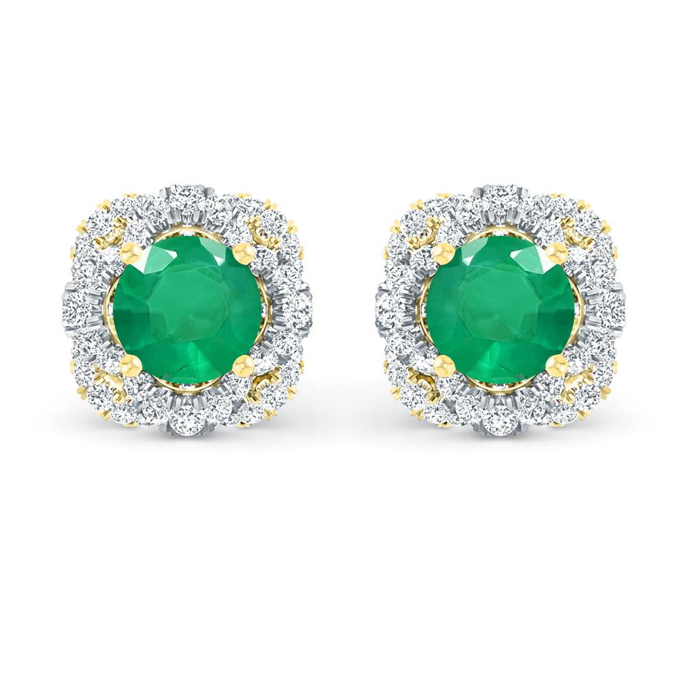 Yellow Gold - Emerald