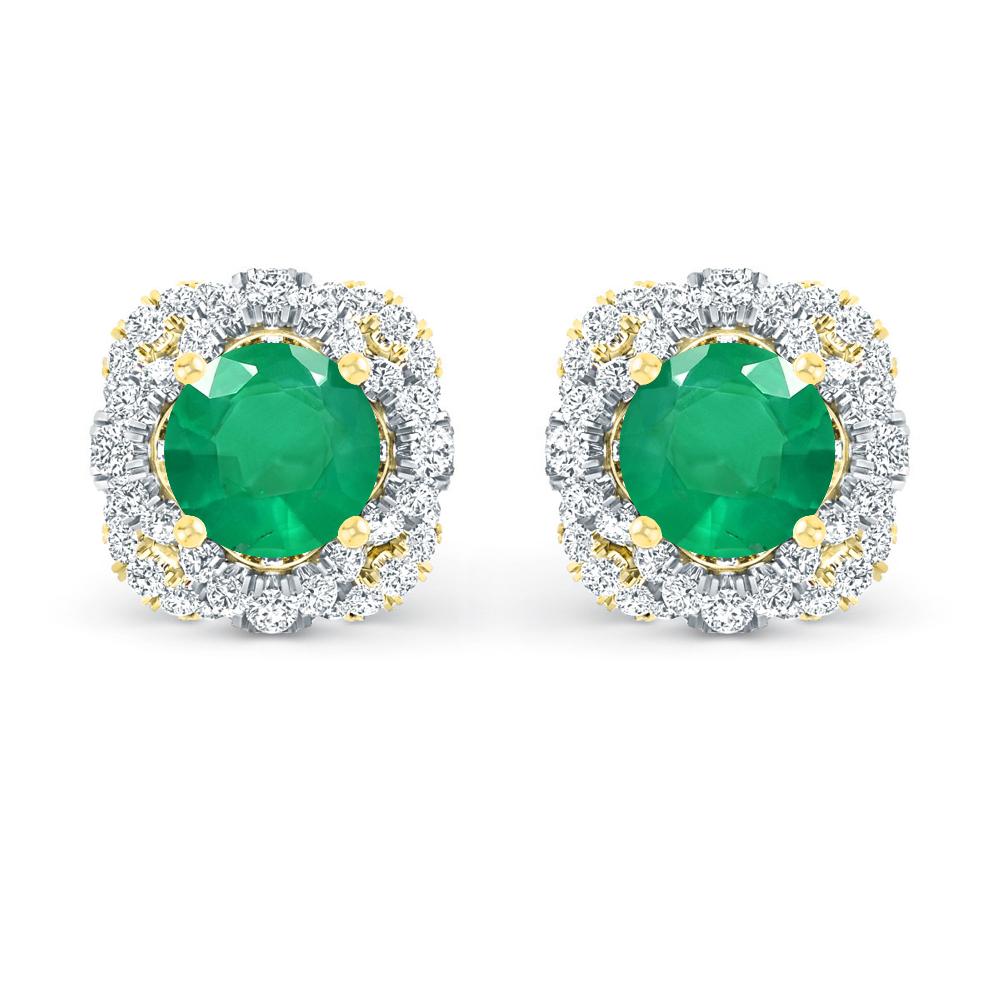 Yellow Gold - Emerald