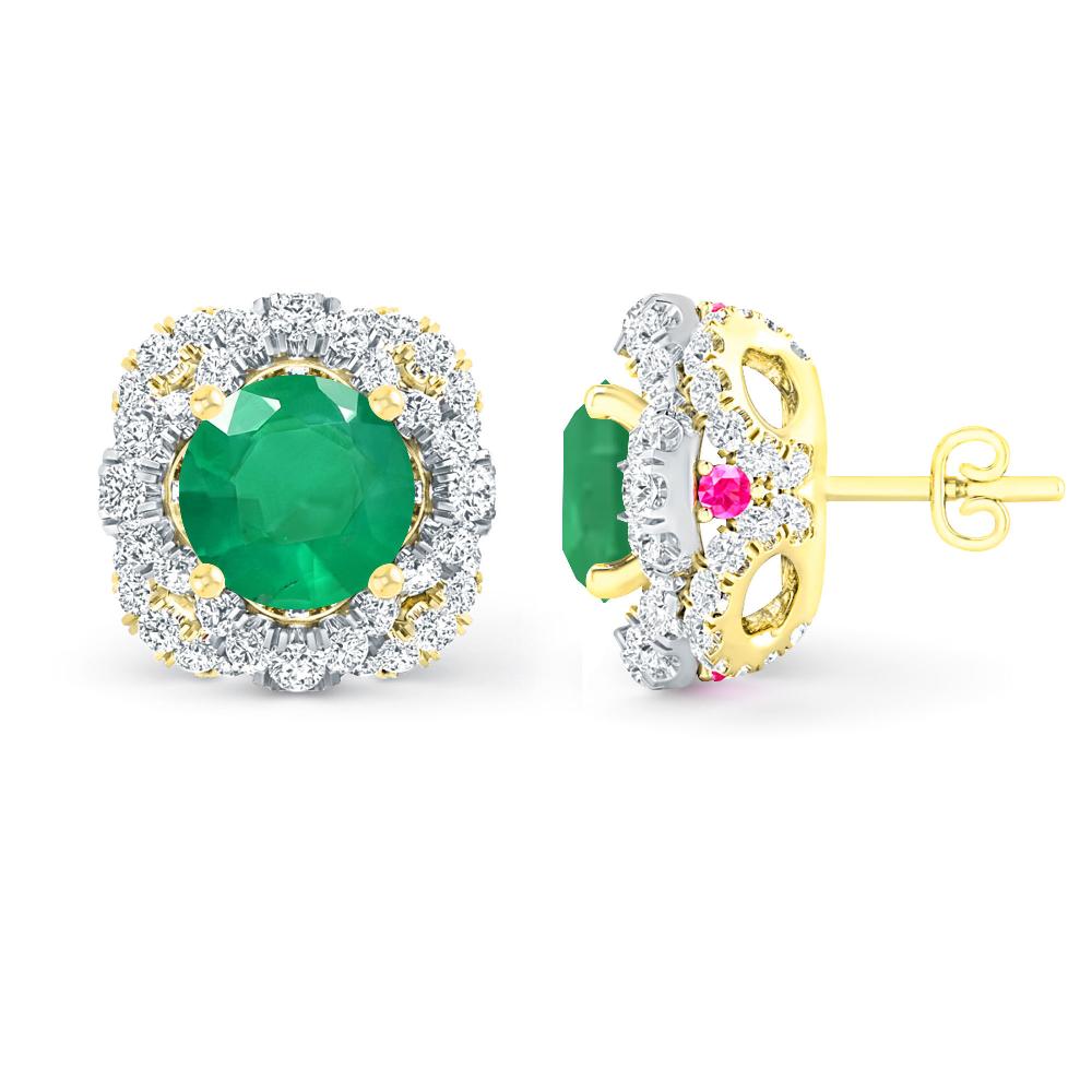 Yellow Gold - Emerald