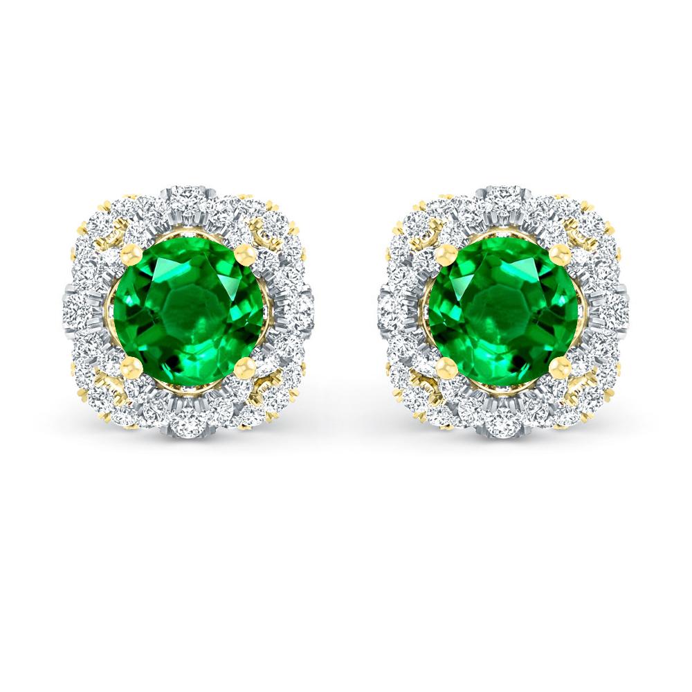 Yellow Gold - Emerald