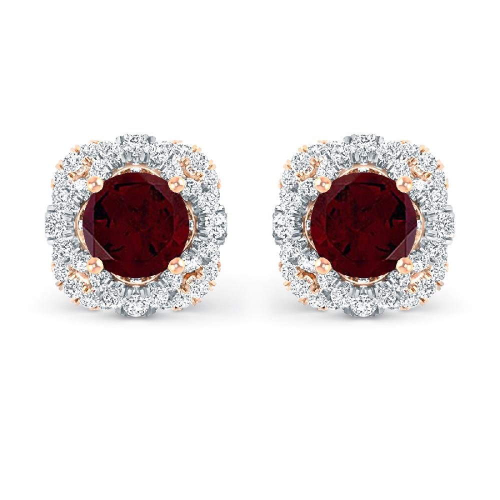 Rose Gold - Garnet