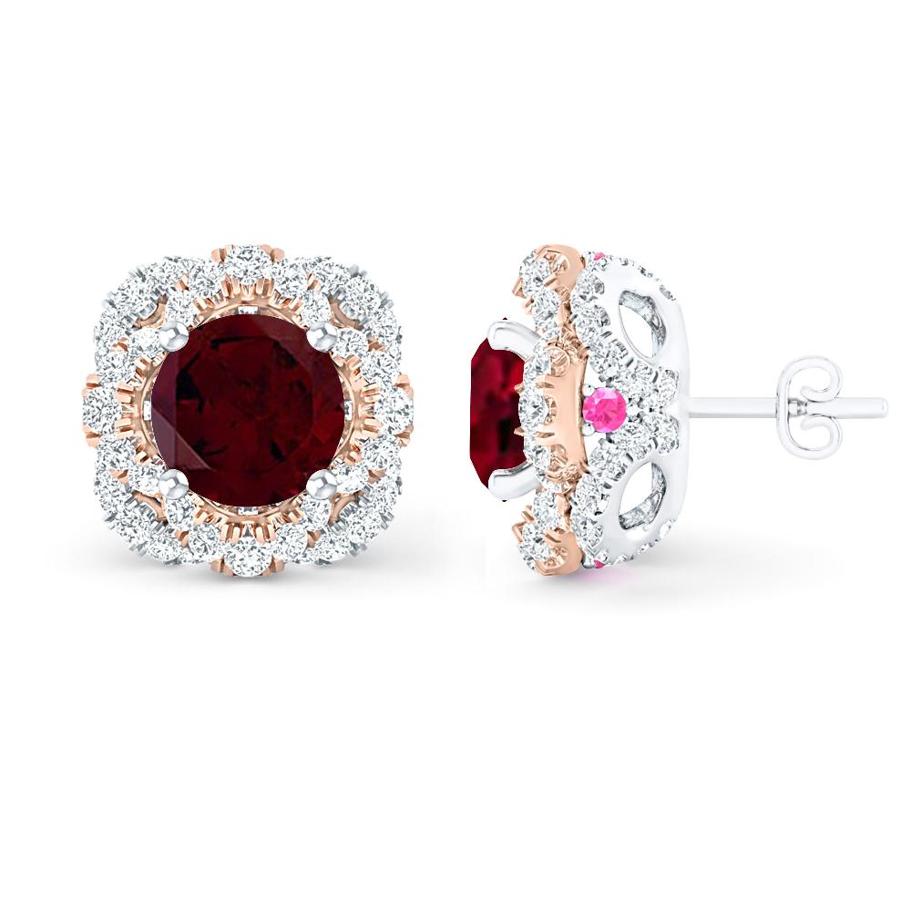 White Gold - Garnet