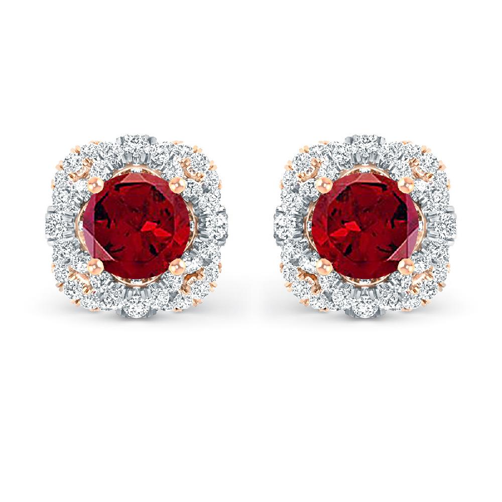 Rose Gold - Garnet