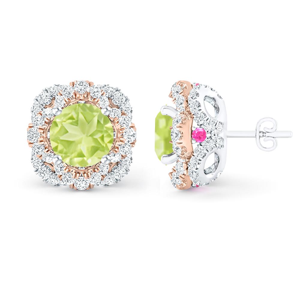 White Gold - Peridot