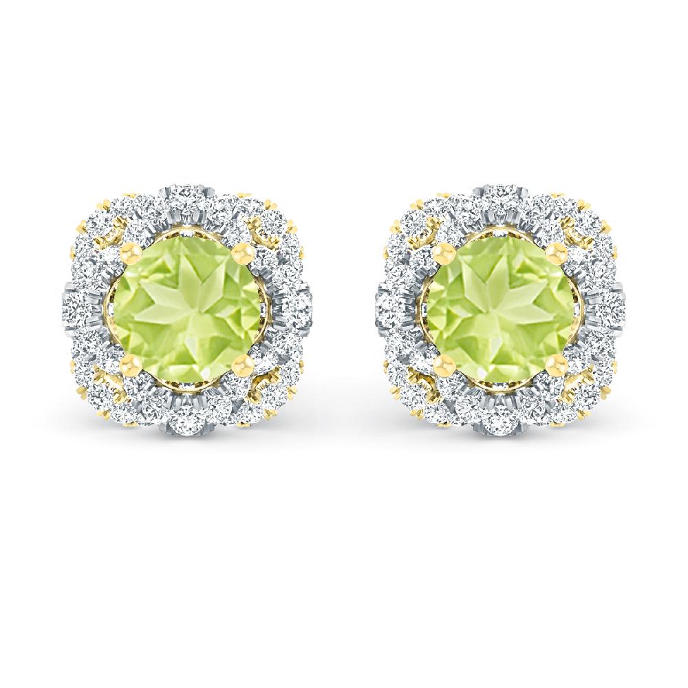 Yellow Gold - Peridot