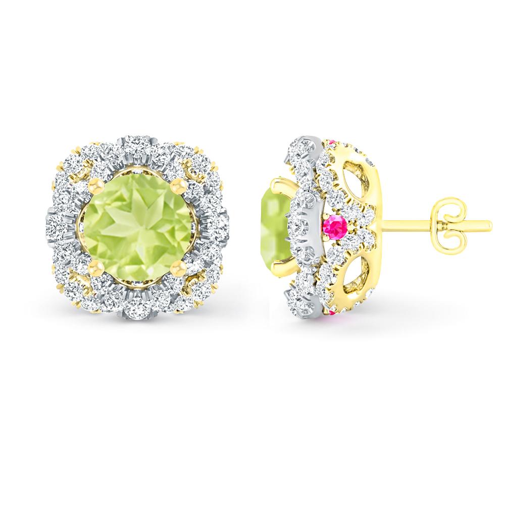 Yellow Gold - Peridot