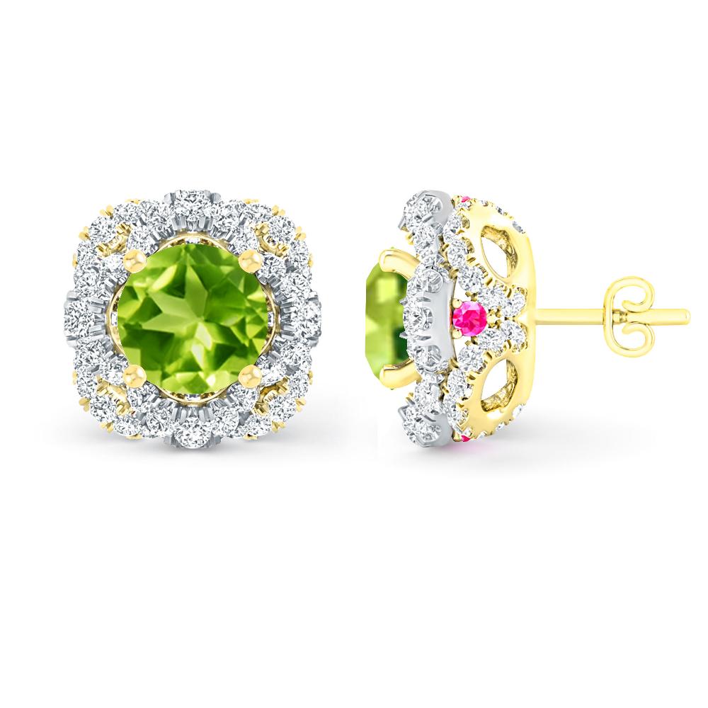 Yellow Gold - Peridot