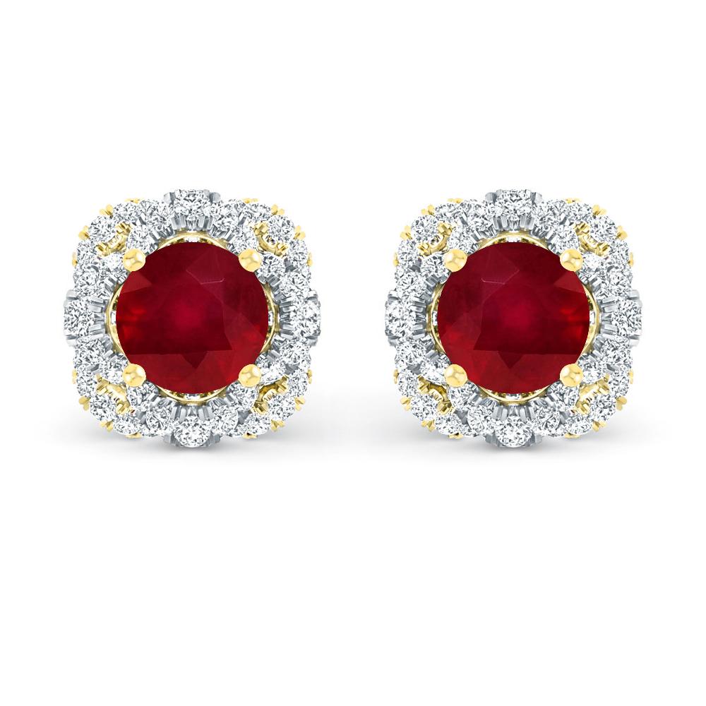 Yellow Gold - Ruby