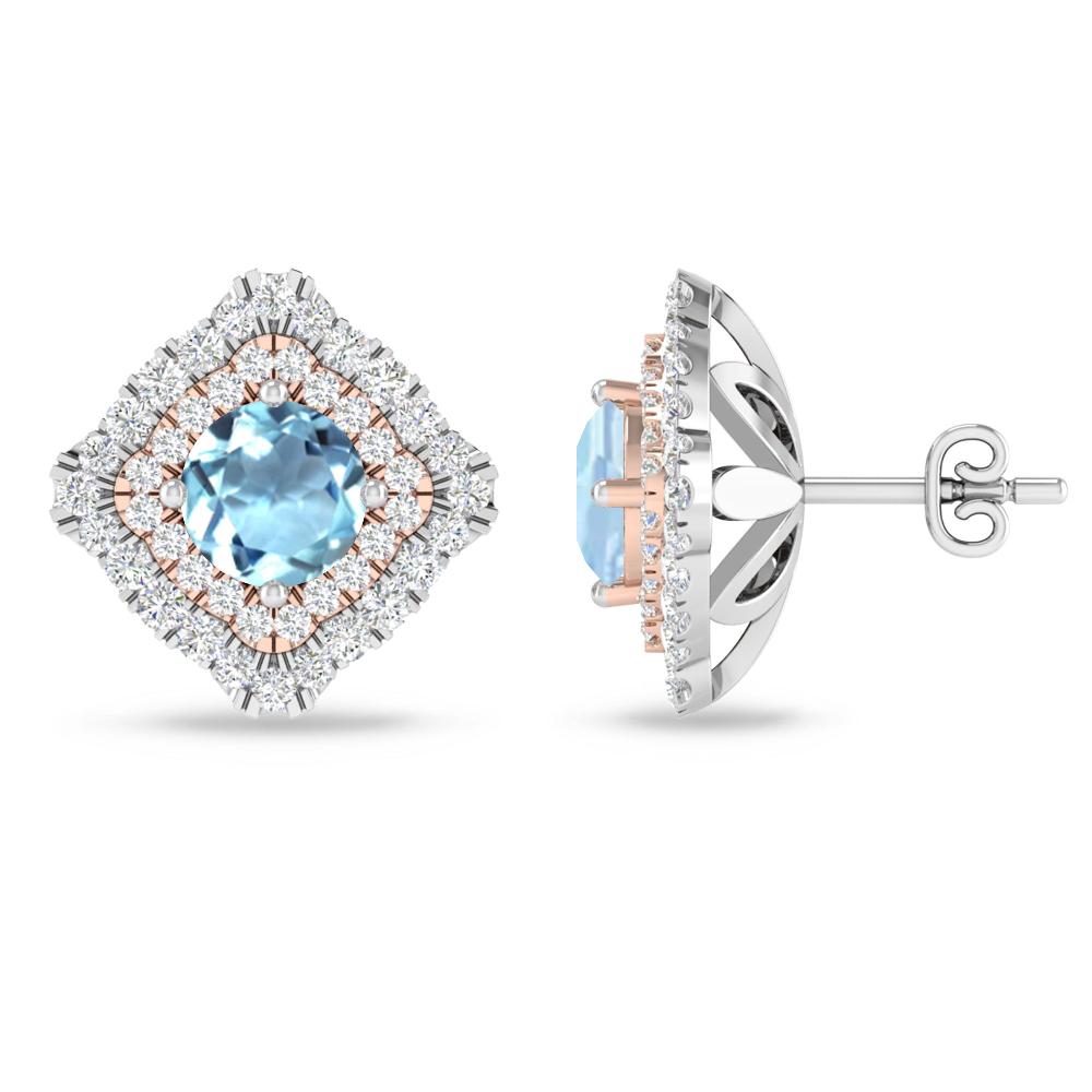 White Gold - Aquamarine