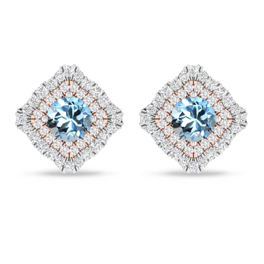 White Gold - Aquamarine