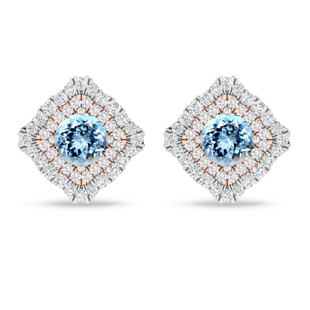 White Gold - Aquamarine