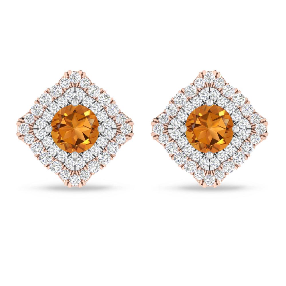 Rose Gold - Citrine