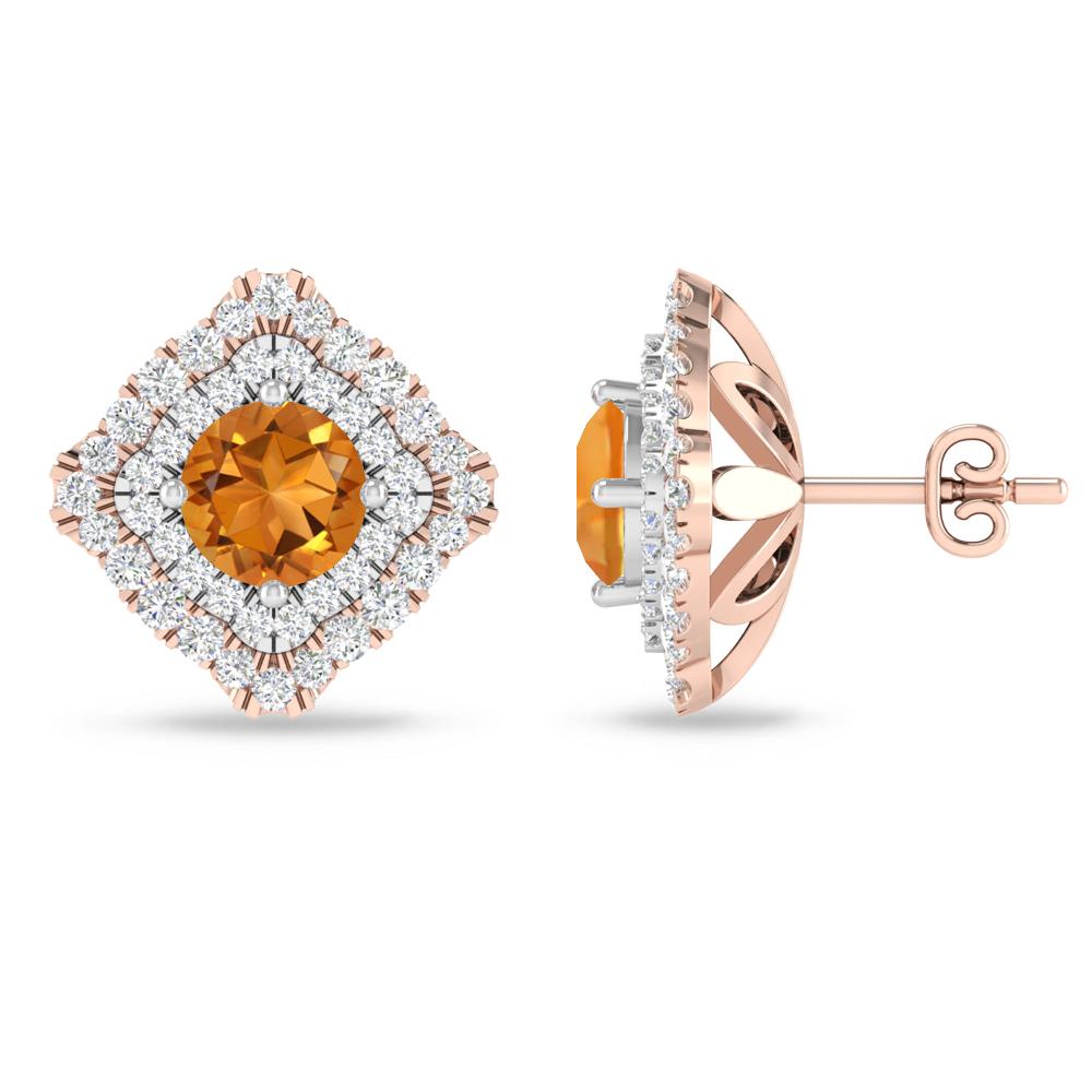 Rose Gold - Citrine