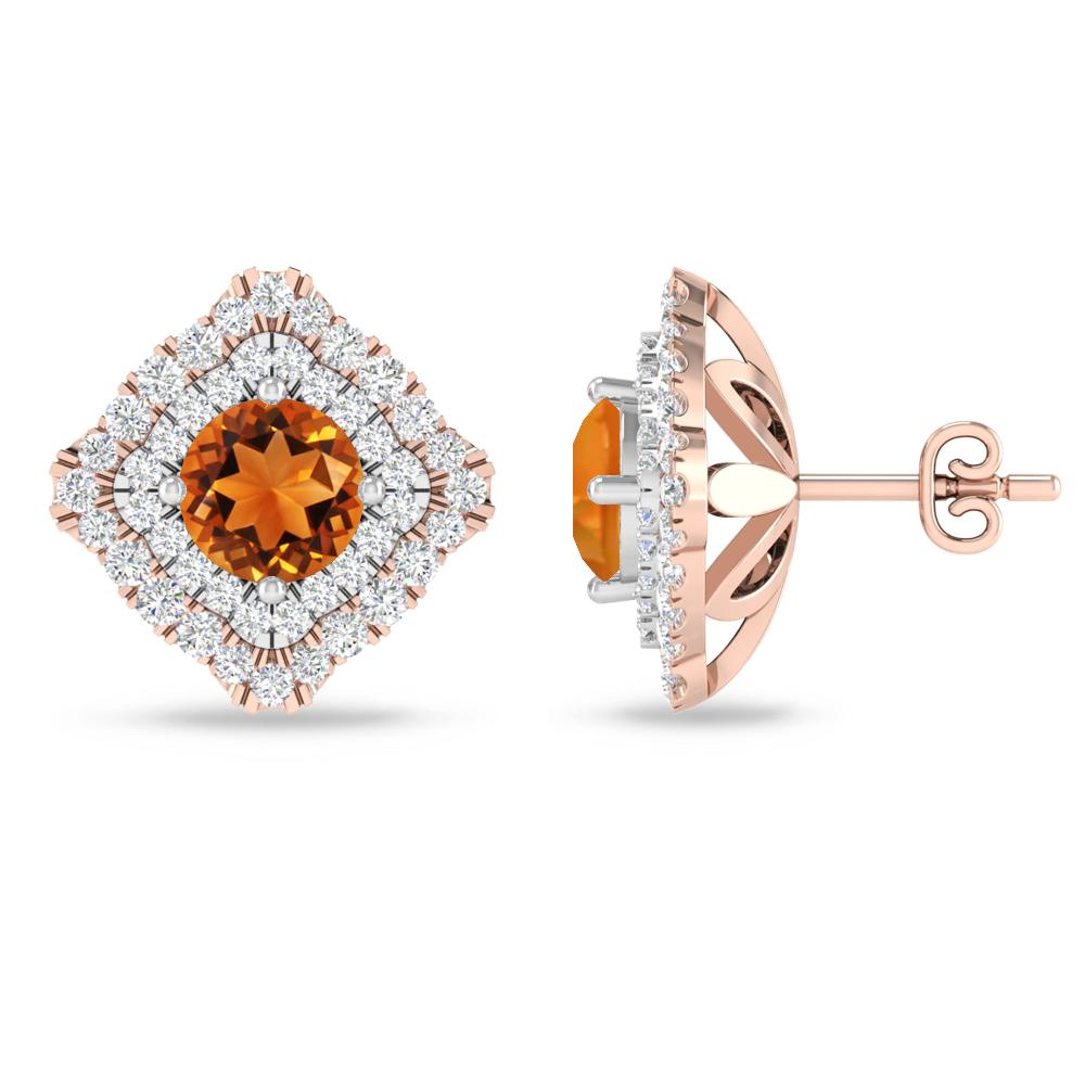 Rose Gold - Citrine