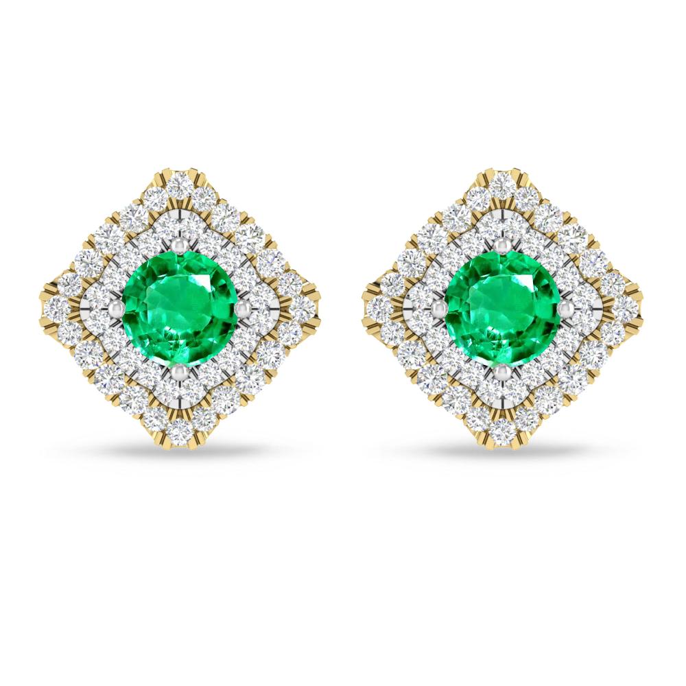Yellow Gold - Emerald
