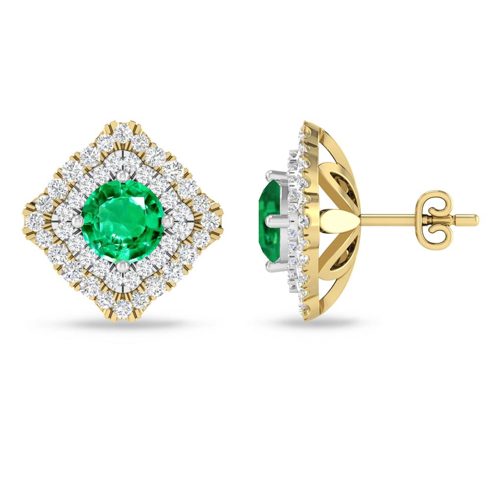 Yellow Gold - Emerald