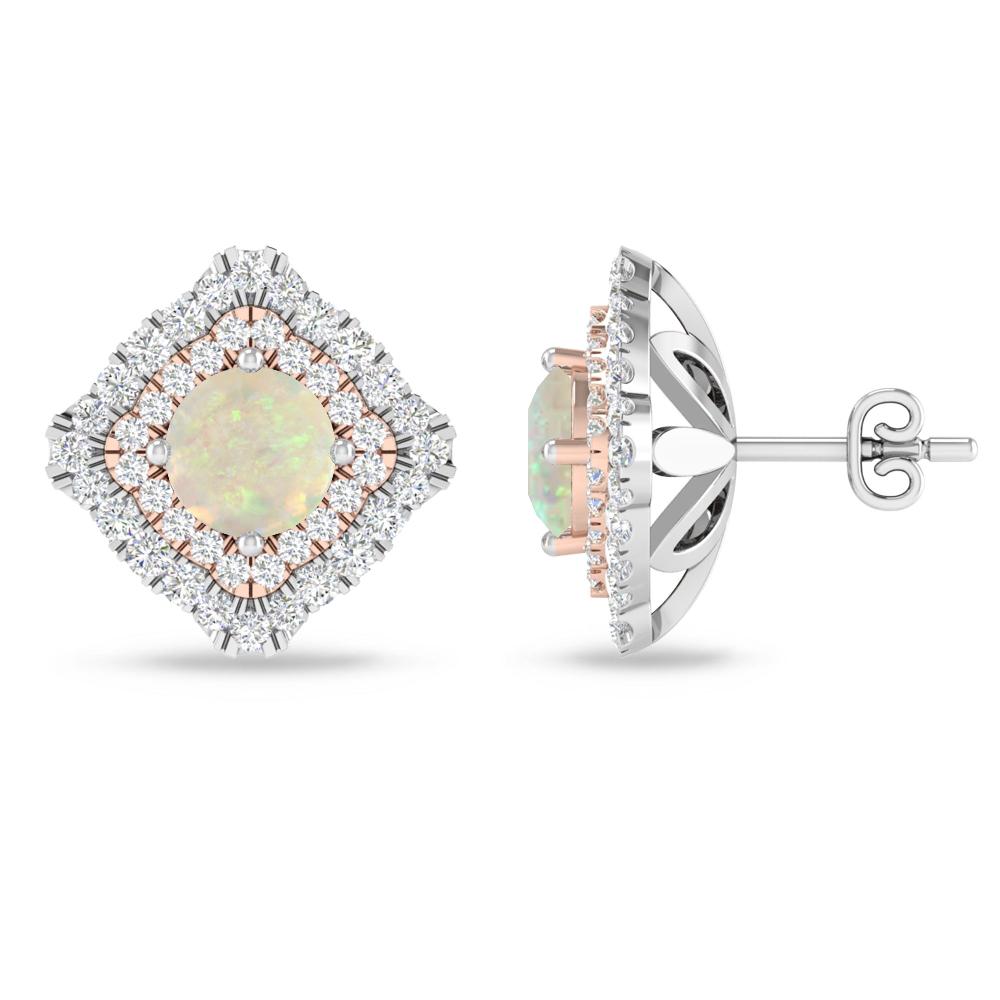 White Gold - Opal