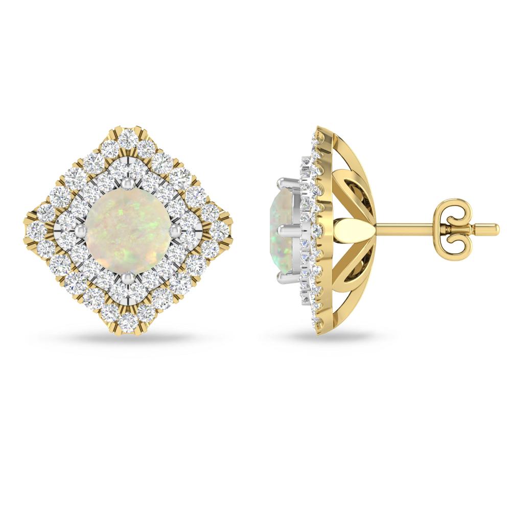 Yellow Gold - Opal