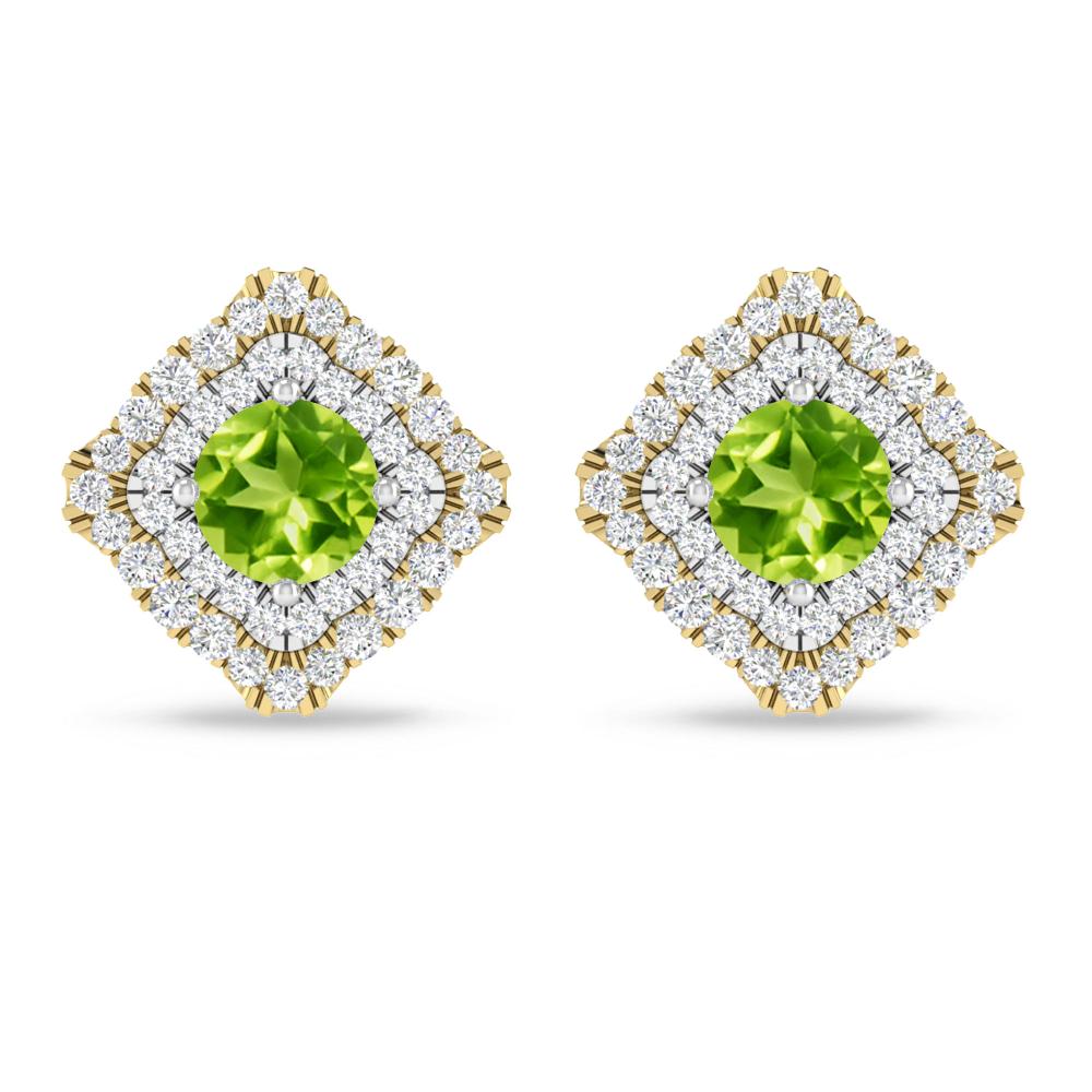 Yellow Gold - Peridot