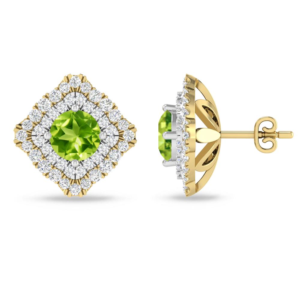 Yellow Gold - Peridot