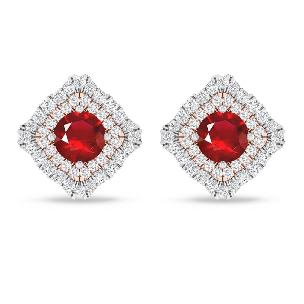 White Gold - Ruby