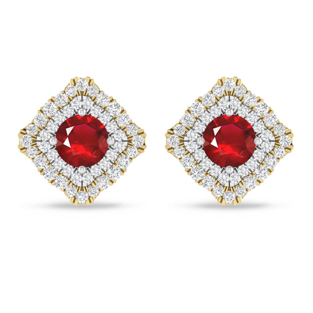Yellow Gold - Ruby