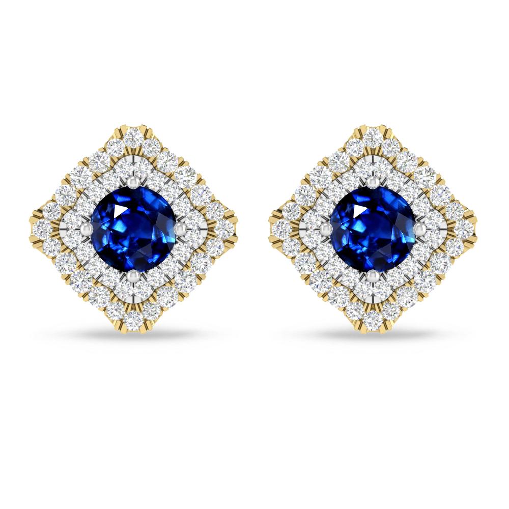 Yellow Gold - Sapphire