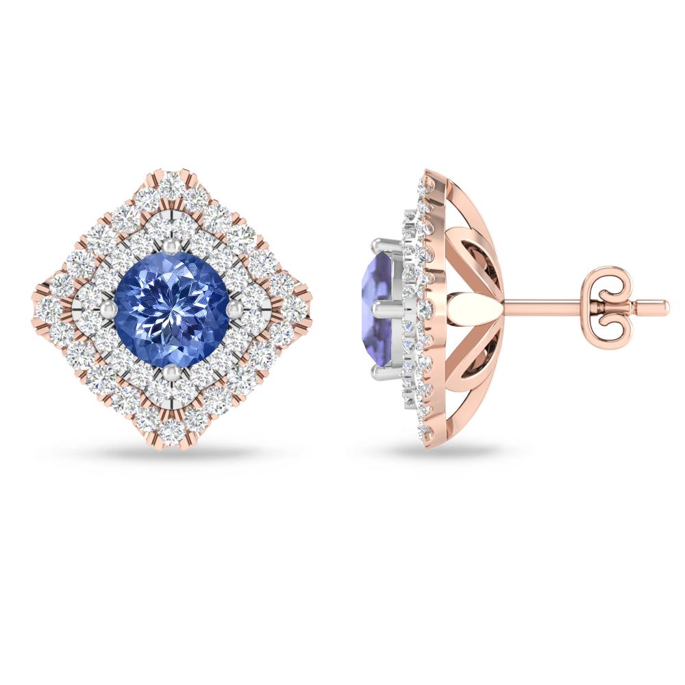 Rose Gold - Tanzanite