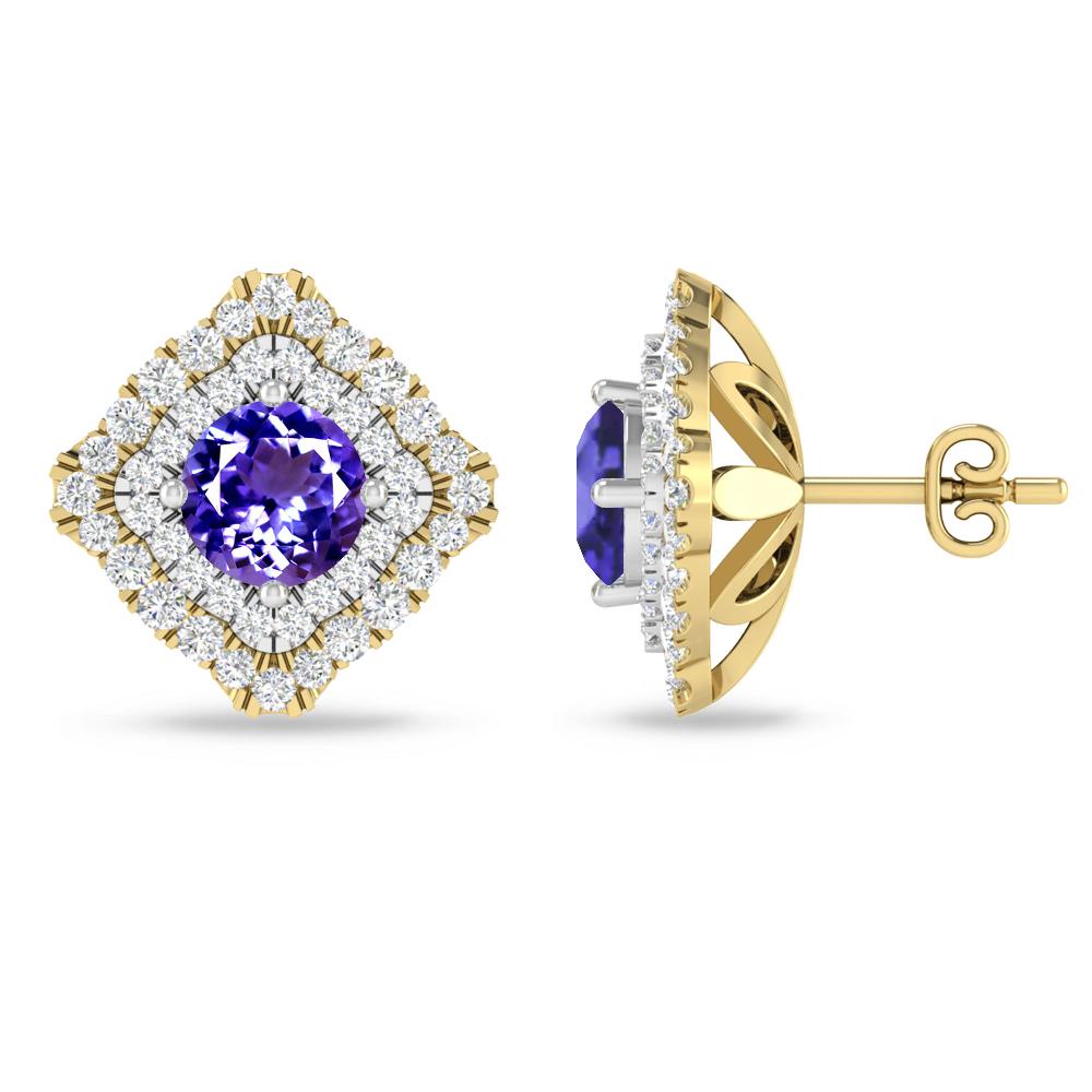 Yellow Gold - Tanzanite