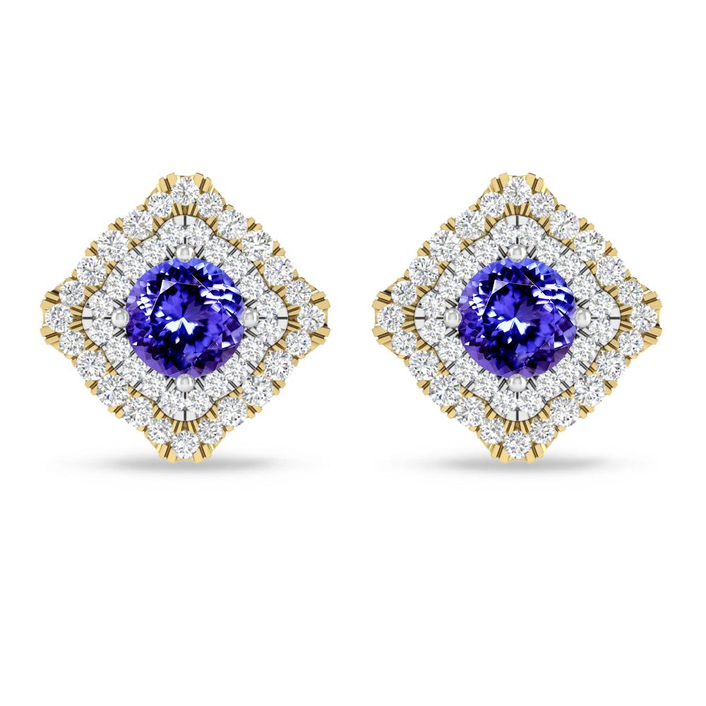Yellow Gold - Tanzanite