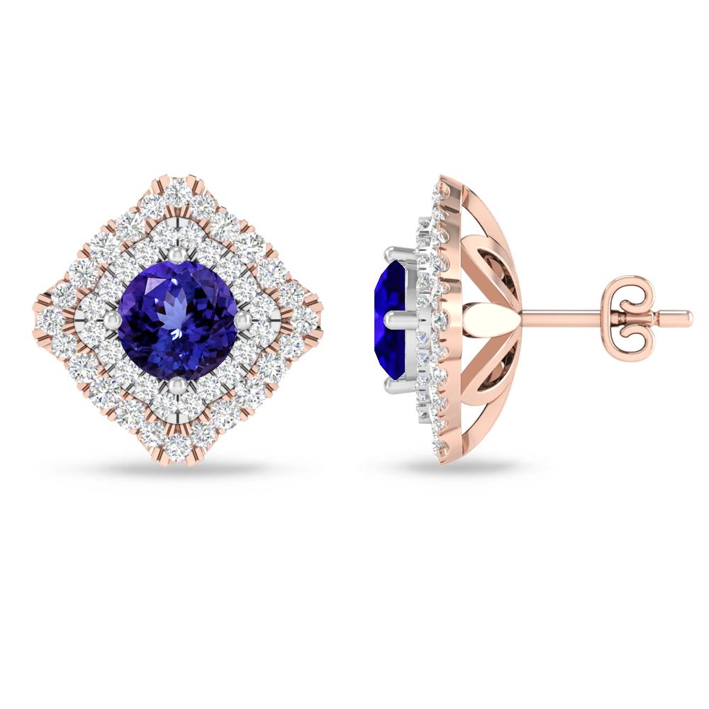 Rose Gold - Tanzanite