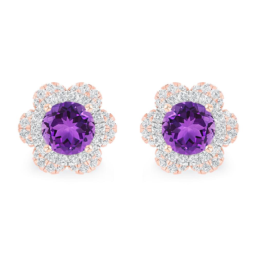 Rose Gold - Amethyst