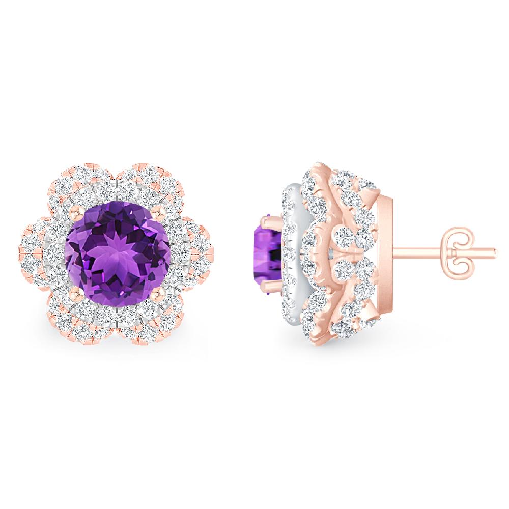 Rose Gold - Amethyst