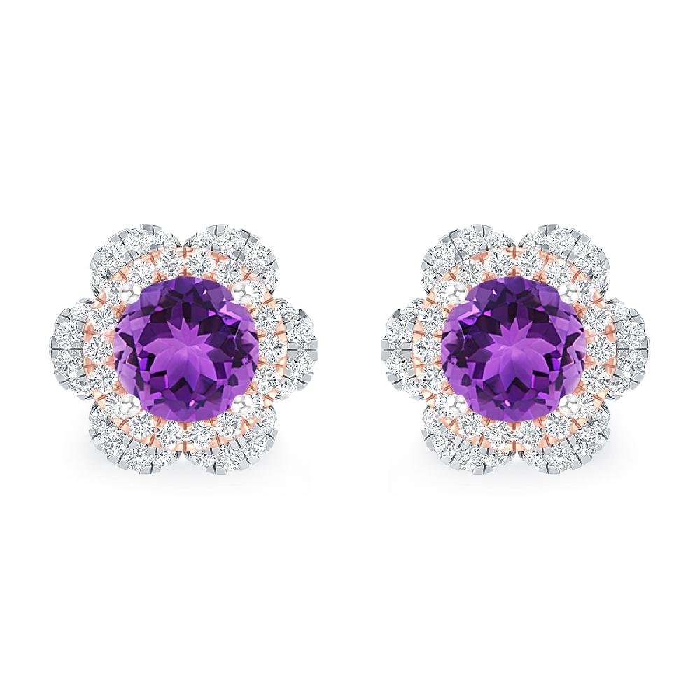 White Gold - Amethyst