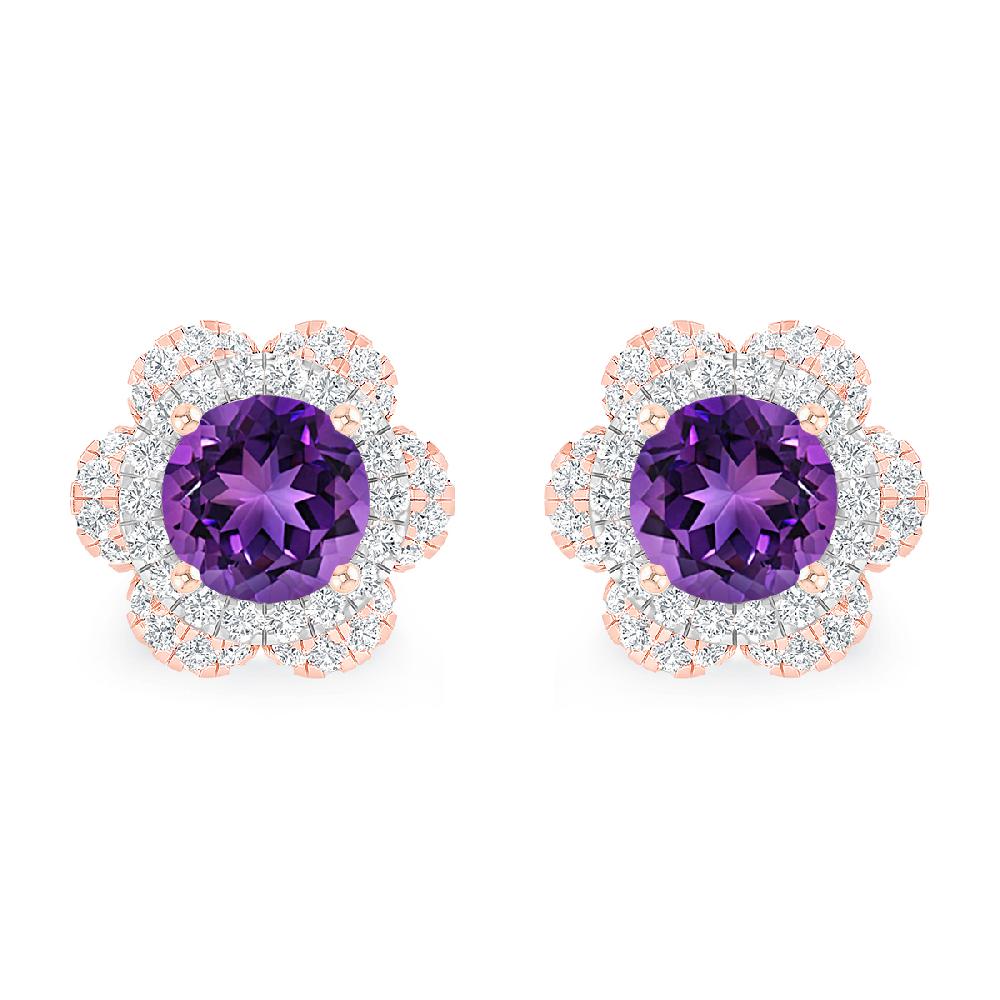 Rose Gold - Amethyst