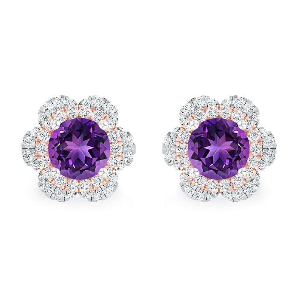 White Gold - Amethyst