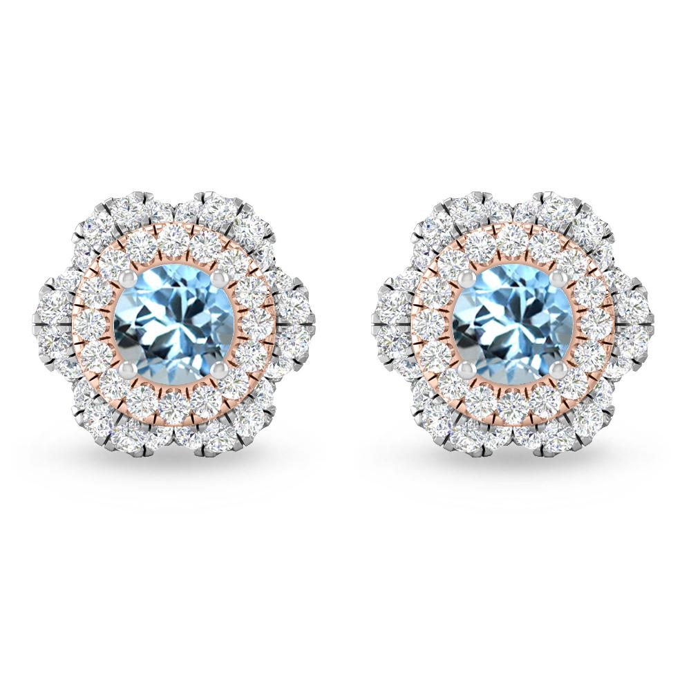 White Gold - Aquamarine