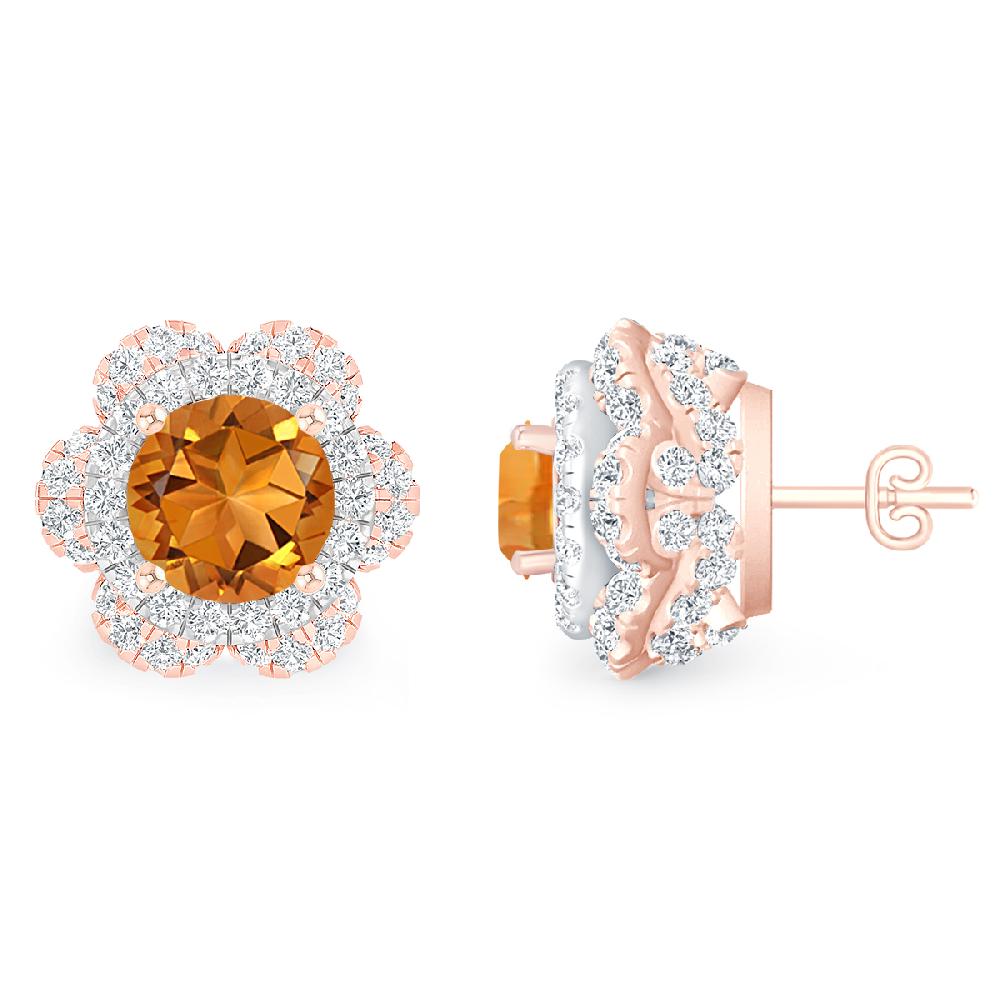 Rose Gold - Citrine