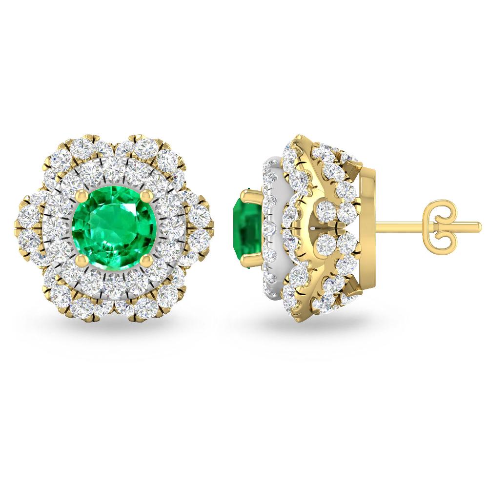 Yellow Gold - Emerald