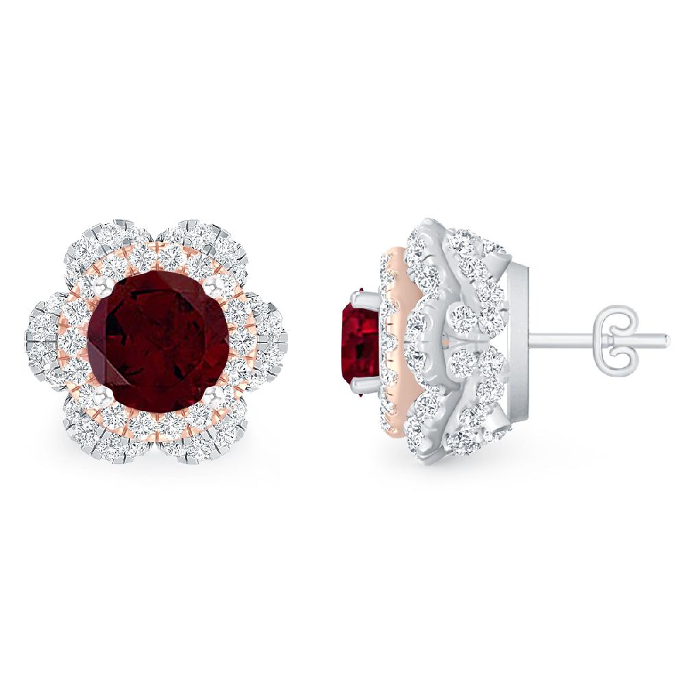 White Gold - Garnet