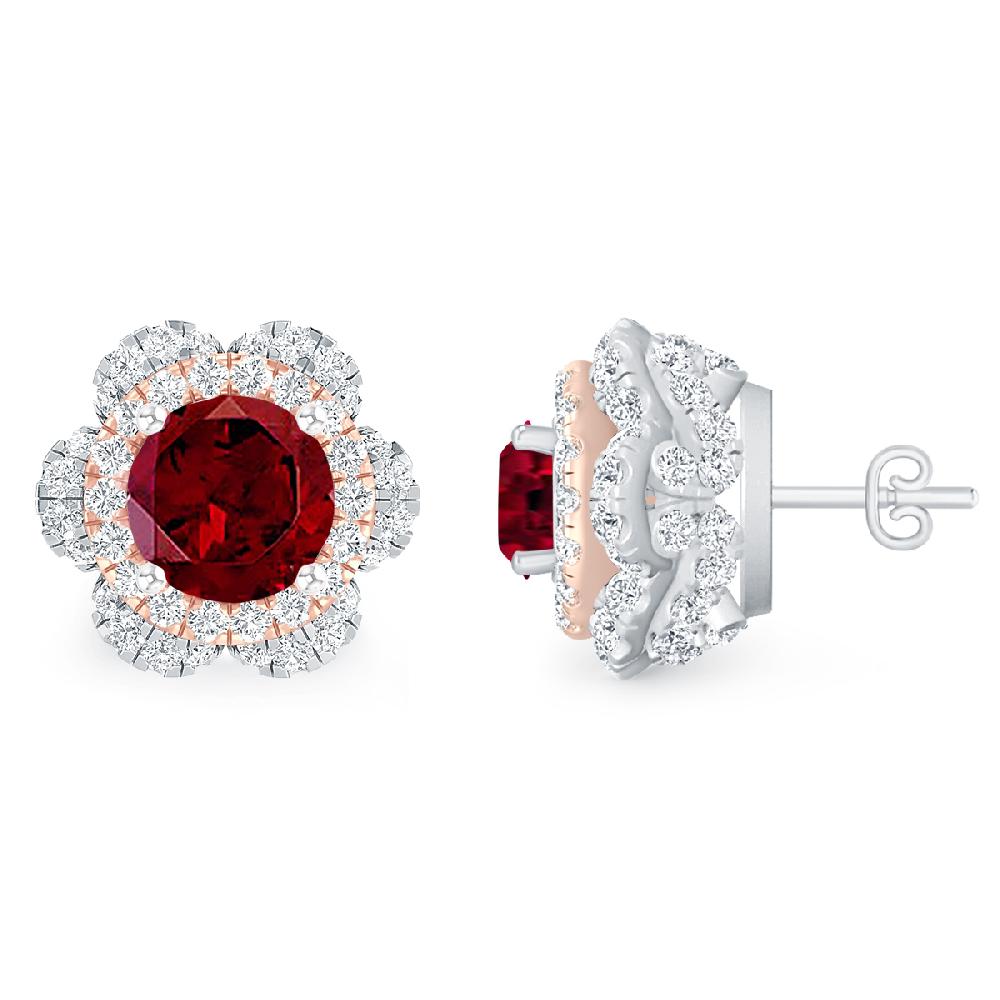 White Gold - Garnet