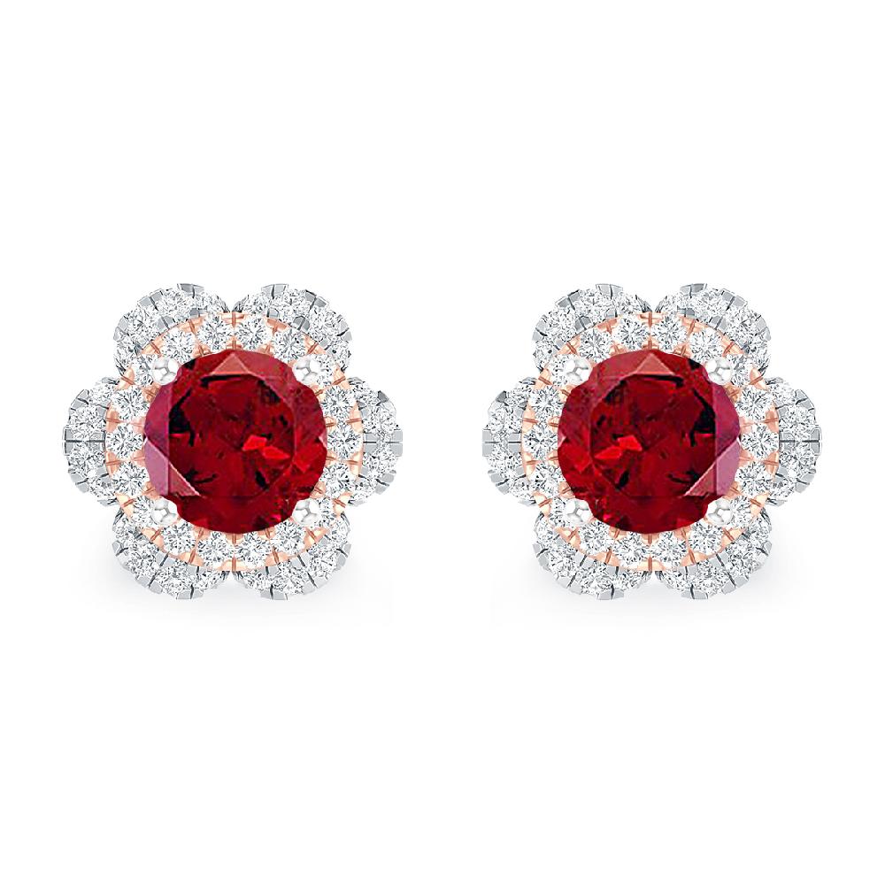 White Gold - Garnet
